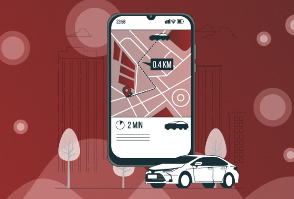 تصميم تطبيق توصيل ركاب مثل أوبر